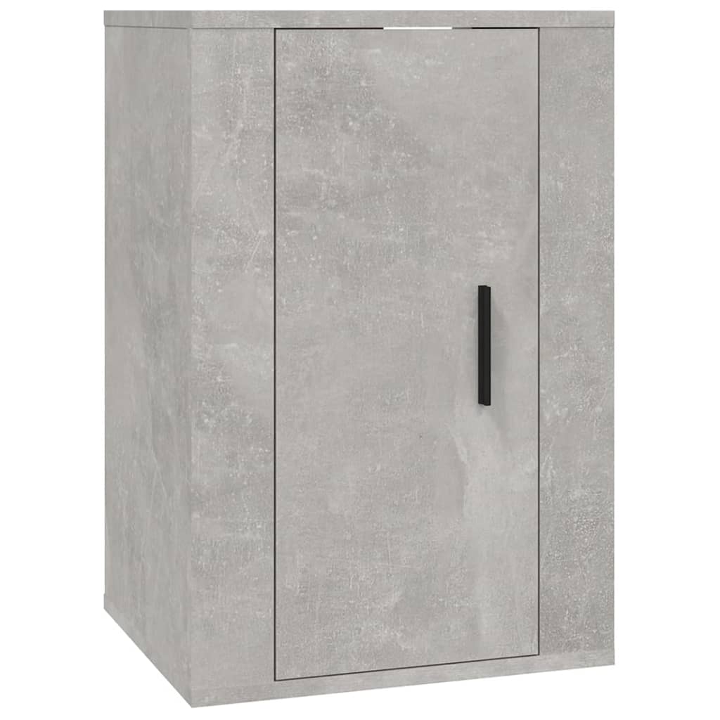 4-delige Tv-meubelset bewerkt hout betongrijs is nu te koop bij PeponiXL, paradijselijk wonen!