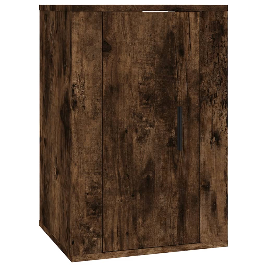 4-delige Tv-meubelset bewerkt hout gerookt eikenkleurig is nu te koop bij PeponiXL, paradijselijk wonen!