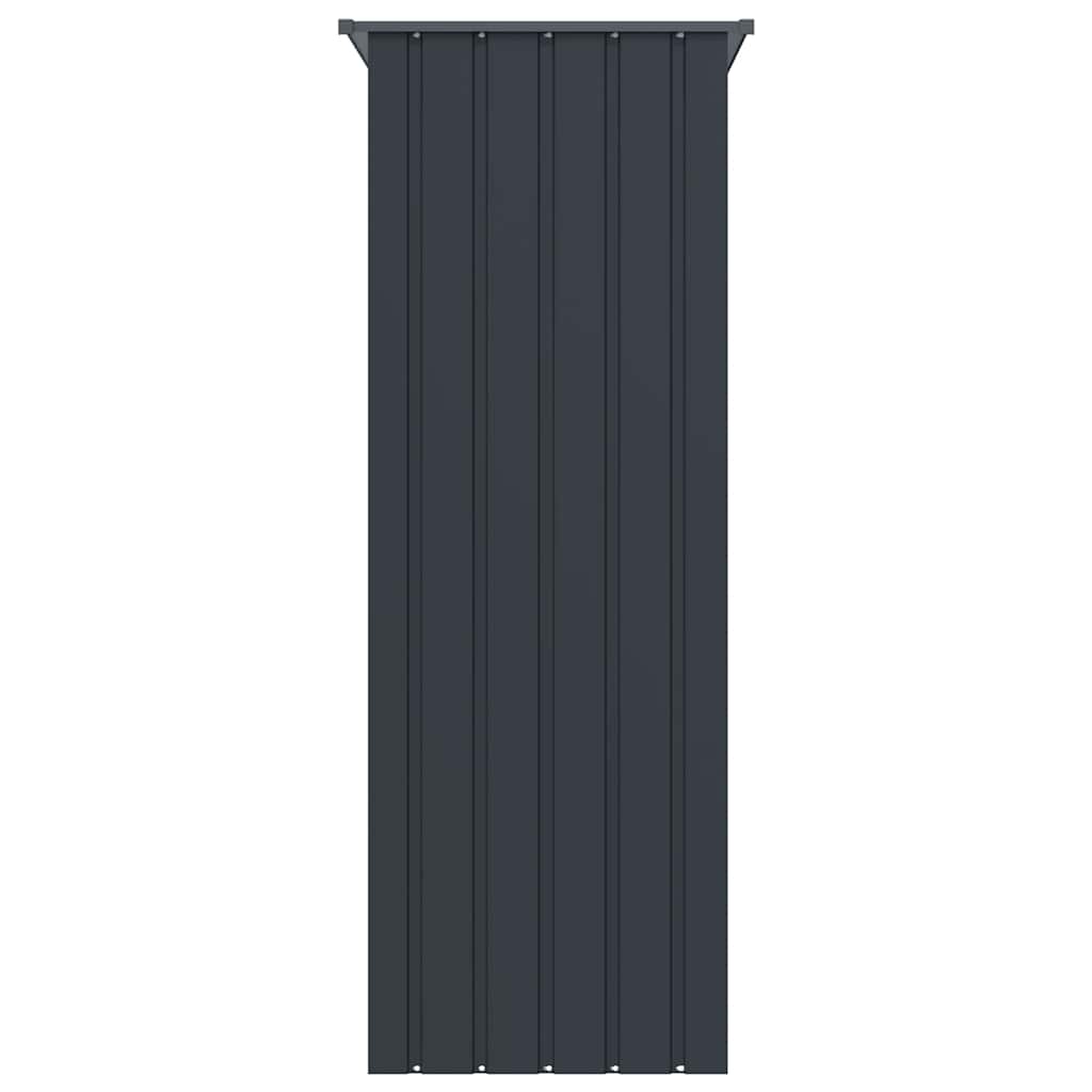 Vogelkooi 215x78x200 cm gegalvaniseerd staal antracietkleurig is nu te koop bij PeponiXL, paradijselijk wonen!