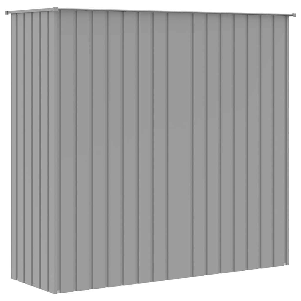 Vogelkooi 215x78x200 cm gegalvaniseerd staal grijs is nu te koop bij PeponiXL, paradijselijk wonen!