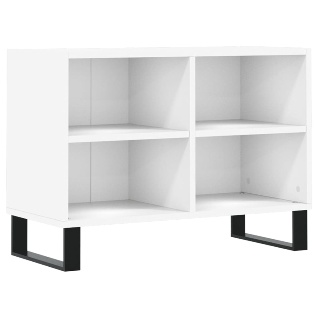 Tv-meubel 69,5x30x50 cm bewerkt hout wit is nu te koop bij PeponiXL, paradijselijk wonen!