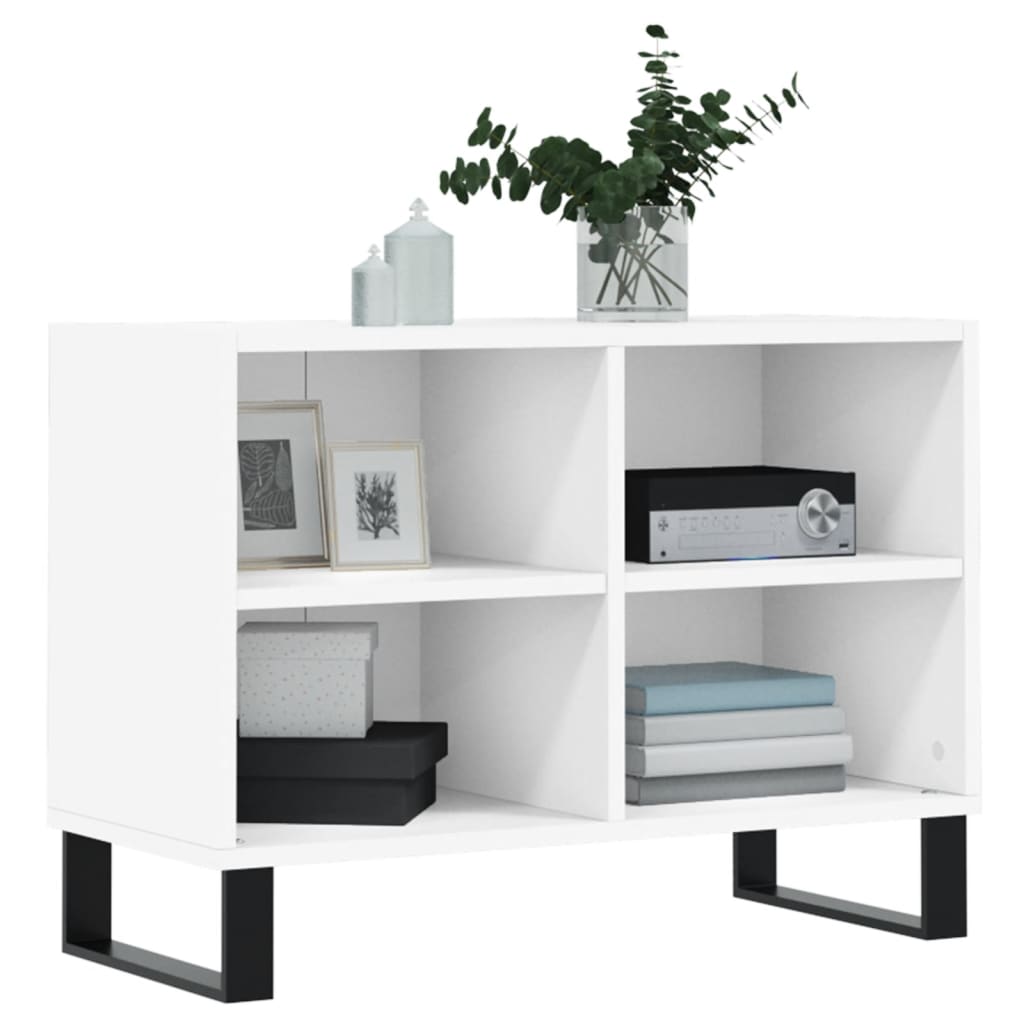 Tv-meubel 69,5x30x50 cm bewerkt hout wit is nu te koop bij PeponiXL, paradijselijk wonen!