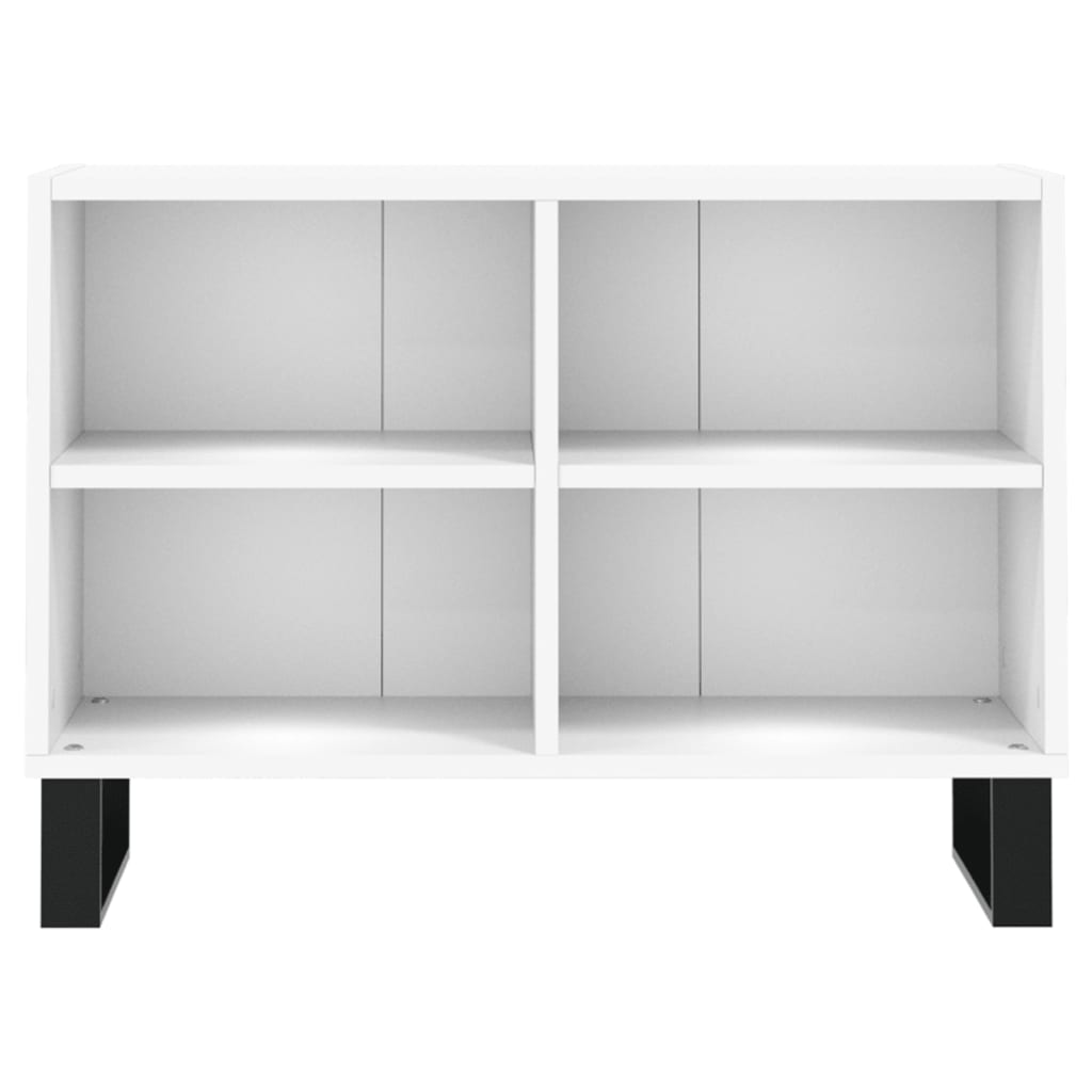 Tv-meubel 69,5x30x50 cm bewerkt hout wit is nu te koop bij PeponiXL, paradijselijk wonen!