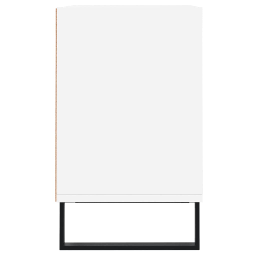 Tv-meubel 69,5x30x50 cm bewerkt hout wit is nu te koop bij PeponiXL, paradijselijk wonen!