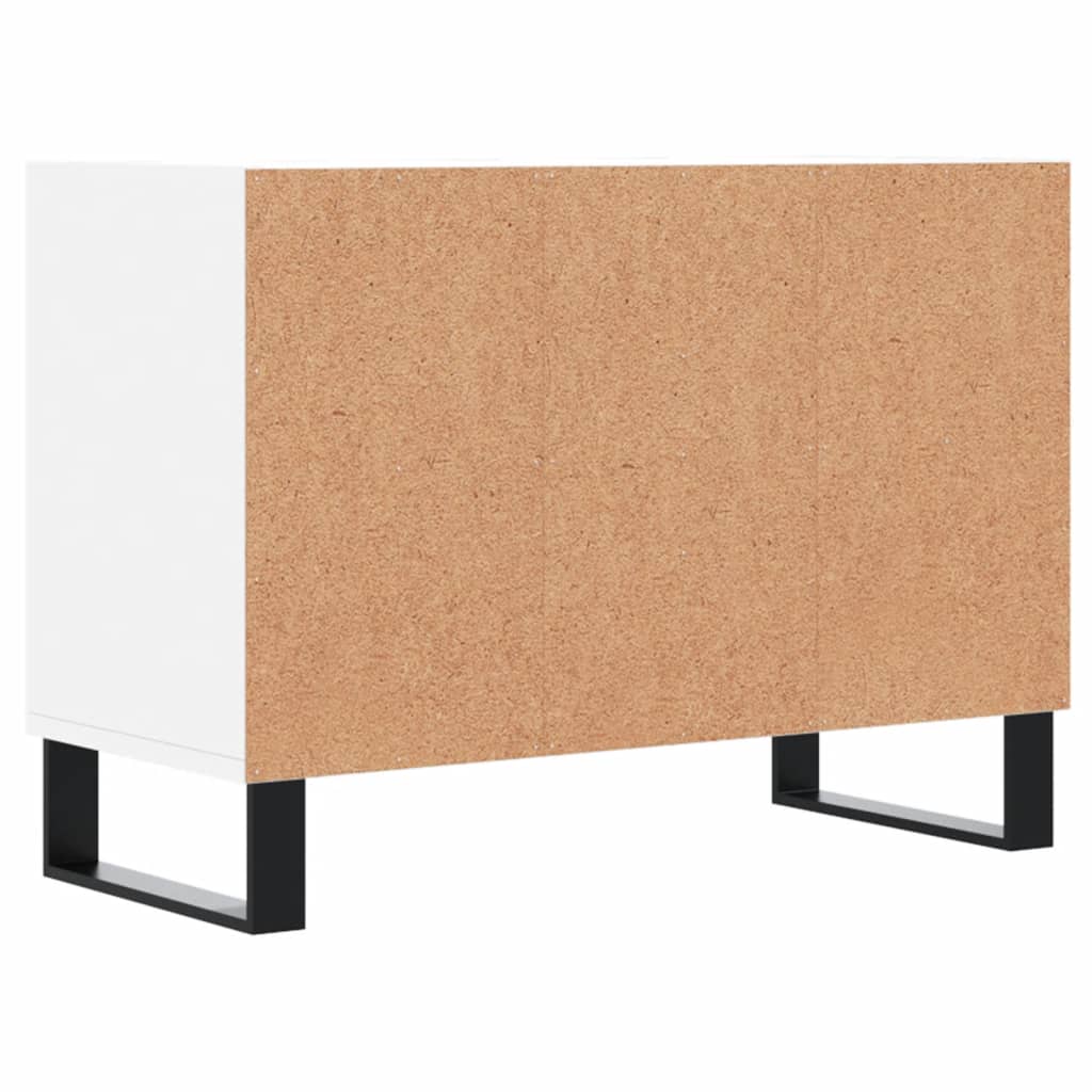 Tv-meubel 69,5x30x50 cm bewerkt hout wit is nu te koop bij PeponiXL, paradijselijk wonen!