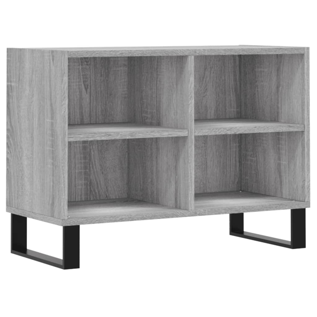 Tv-meubel 69,5x30x50 cm bewerkt hout grijs sonoma eikenkleurig is nu te koop bij PeponiXL, paradijselijk wonen!