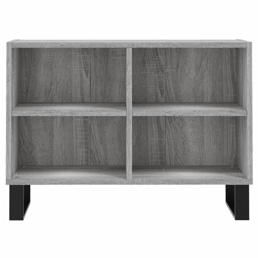 Tv-meubel 69,5x30x50 cm bewerkt hout grijs sonoma eikenkleurig is nu te koop bij PeponiXL, paradijselijk wonen!