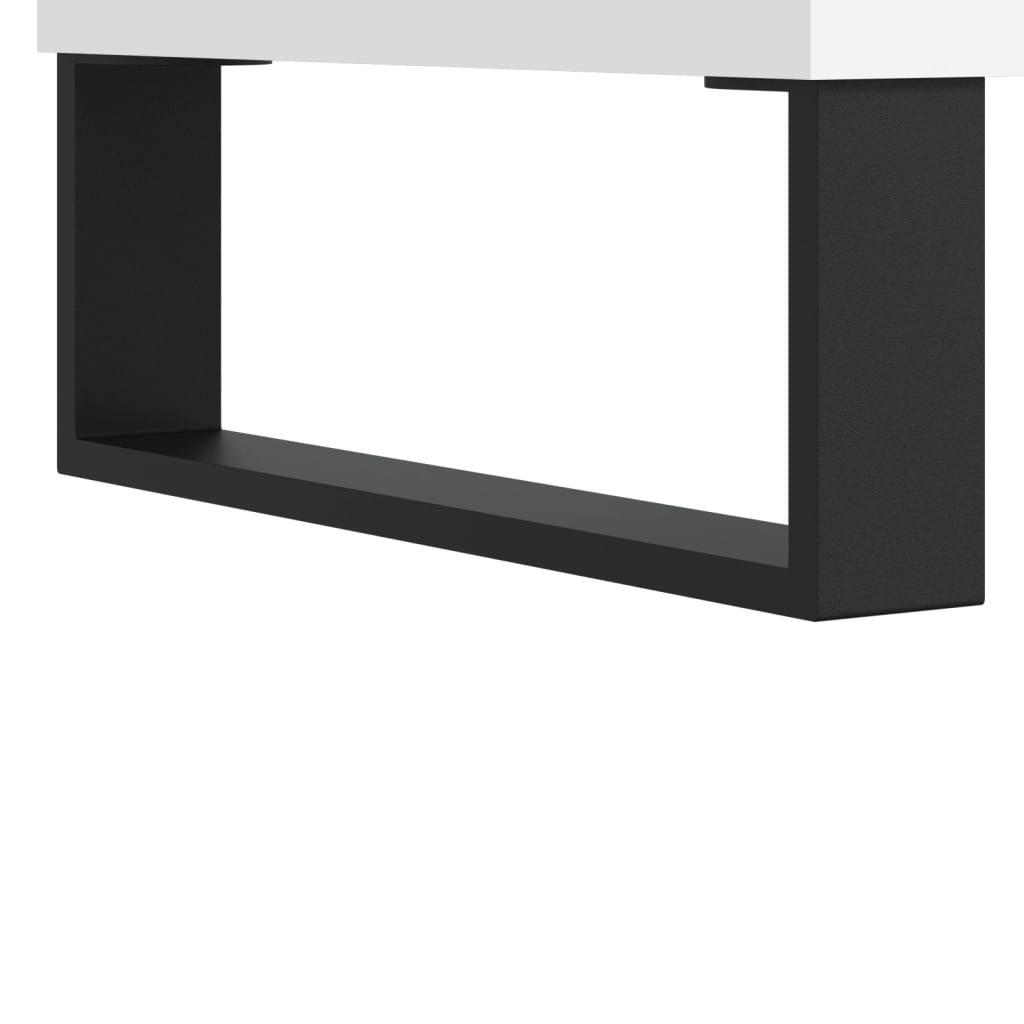 Tv-meubel 103,5x30x50 cm bewerkt hout wit is nu te koop bij PeponiXL, paradijselijk wonen!