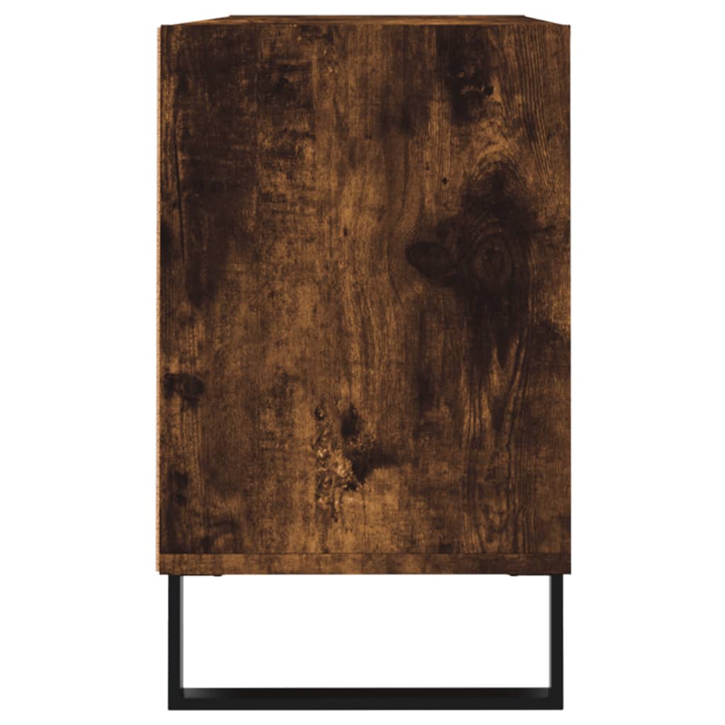 Tv-meubel 103,5x30x50 cm bewerkt hout gerookt eikenkleurig is nu te koop bij PeponiXL, paradijselijk wonen!