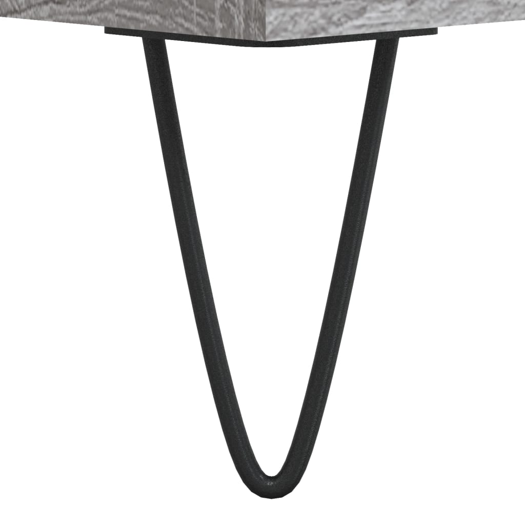 Tv-meubel 104x35x50 cm bewerkt hout grijs sonoma eikenkleurig is nu te koop bij PeponiXL, paradijselijk wonen!