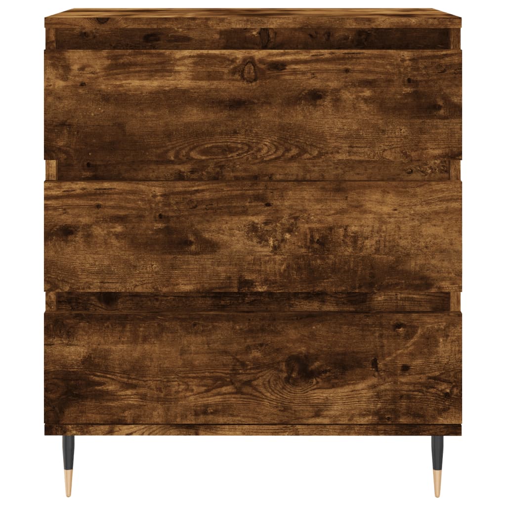 Dressoir 60x35x70 cm bewerkt hout gerookt eikenkleurig is nu te koop bij PeponiXL, paradijselijk wonen!