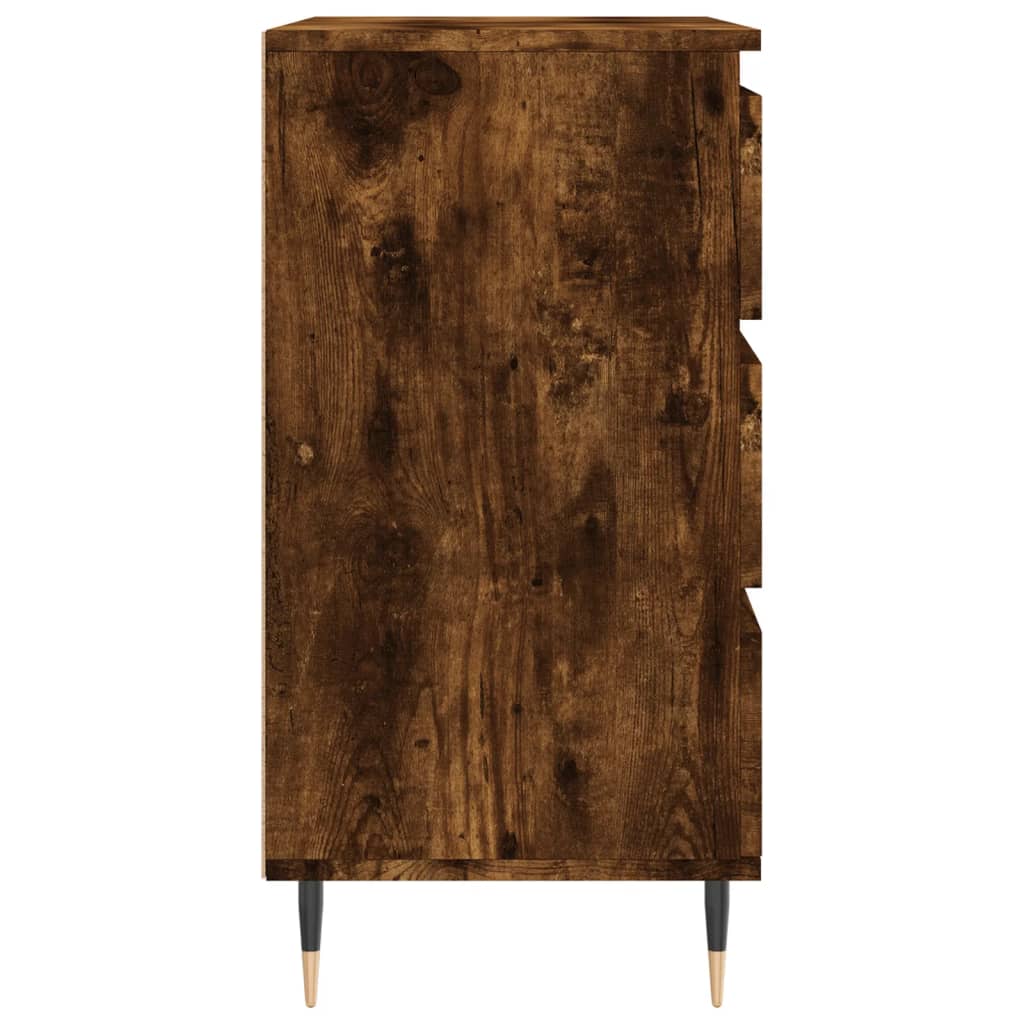 Dressoir 60x35x70 cm bewerkt hout gerookt eikenkleurig is nu te koop bij PeponiXL, paradijselijk wonen!