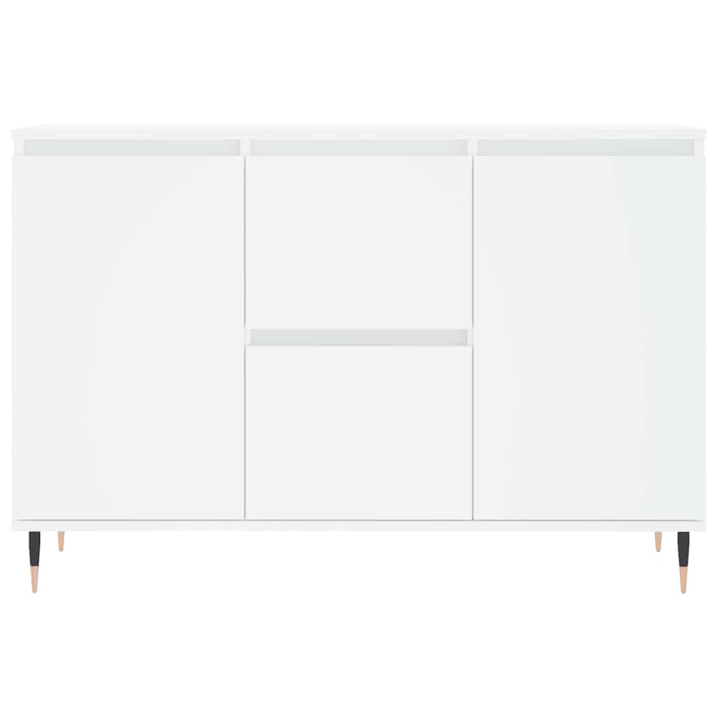 Dressoir 101,5x35x70 cm bewerkt hout wit is nu te koop bij PeponiXL, paradijselijk wonen!