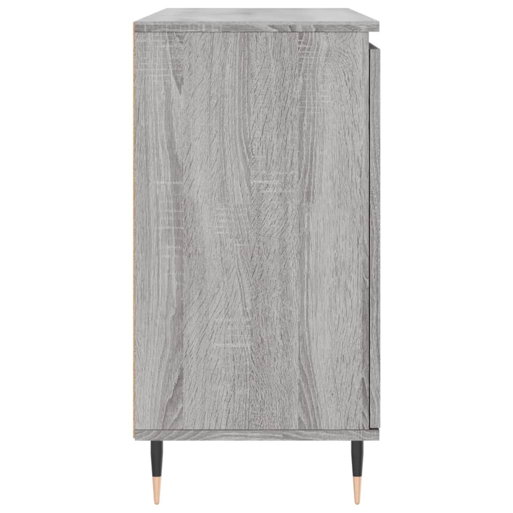 Dressoir 101,5x35x70 cm bewerkt hout grijs sonoma eikenkleurig is nu te koop bij PeponiXL, paradijselijk wonen!