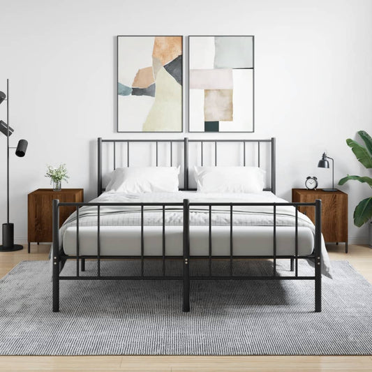 Nachtkastjes 2 st 40x40x50 cm bewerkt hout bruin eikenkleur is nu te koop bij PeponiXL, paradijselijk wonen!