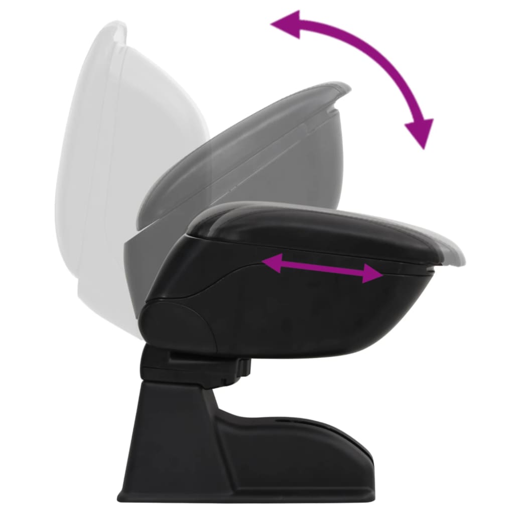 Armsteun 12x29x(32-46) cm ABS zwart is nu te koop bij PeponiXL, paradijselijk wonen!