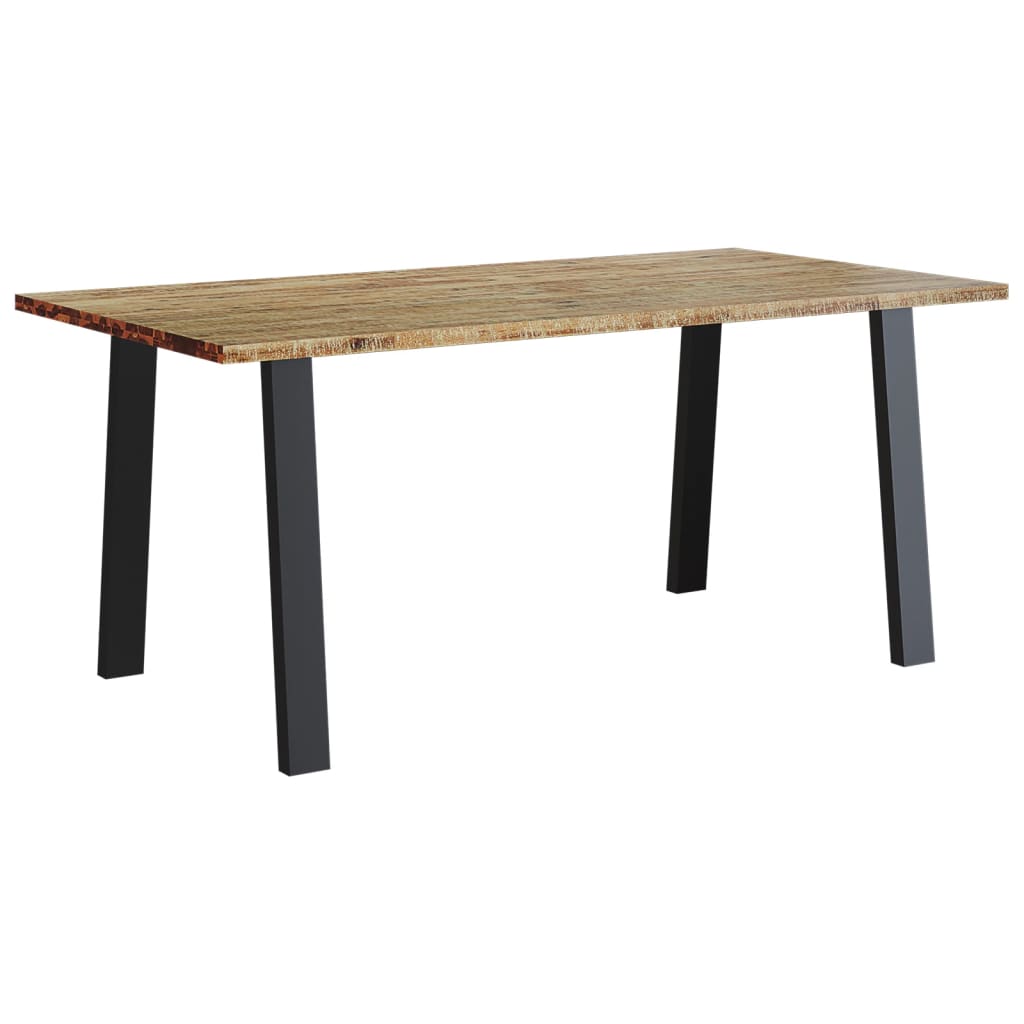 Eettafel 150x90x75 cm massief acaciahout is nu te koop bij PeponiXL, paradijselijk wonen!