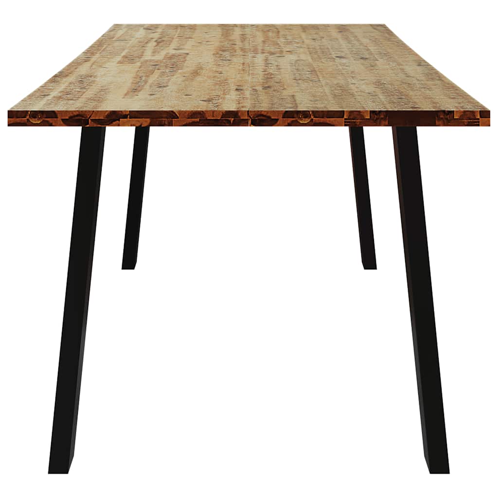 Eettafel 150x90x75 cm massief acaciahout is nu te koop bij PeponiXL, paradijselijk wonen!