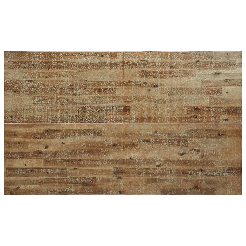 Eettafel 150x90x75 cm massief acaciahout is nu te koop bij PeponiXL, paradijselijk wonen!
