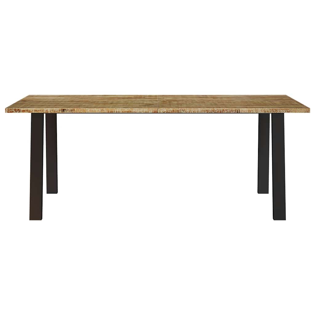 Eettafel 200x90x75 cm massief acaciahout is nu te koop bij PeponiXL, paradijselijk wonen!