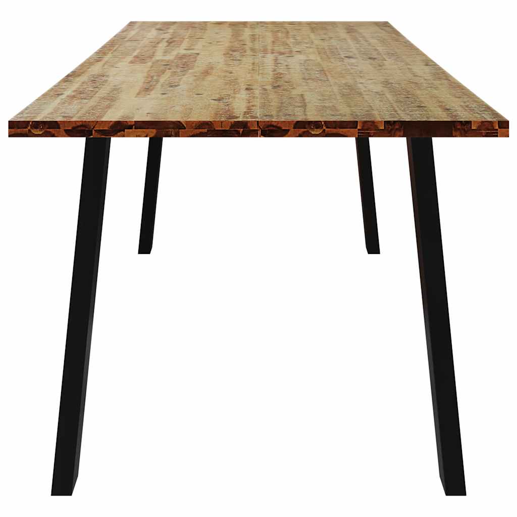 Eettafel 200x90x75 cm massief acaciahout is nu te koop bij PeponiXL, paradijselijk wonen!