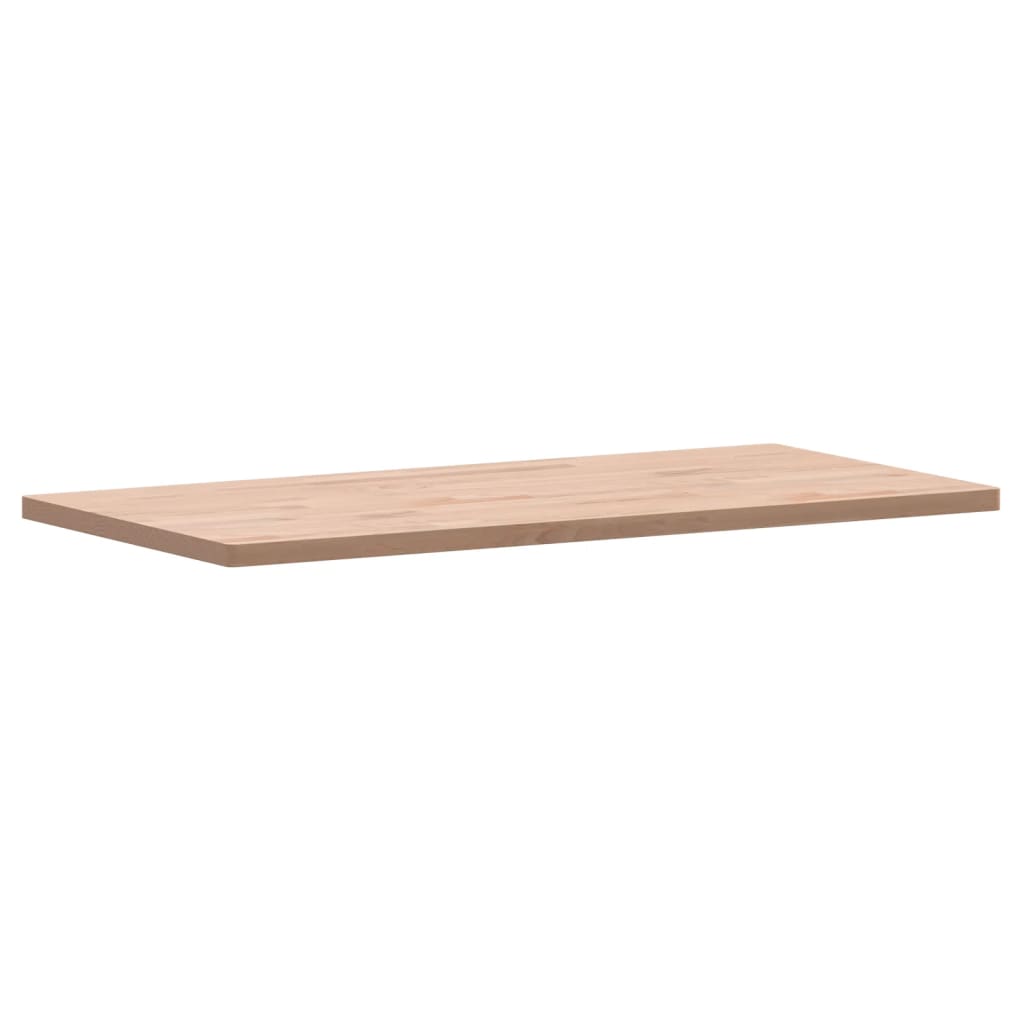 Tafelblad rechthoekig 100x50x2,5 cm massief beukenhout is nu te koop bij PeponiXL, paradijselijk wonen!