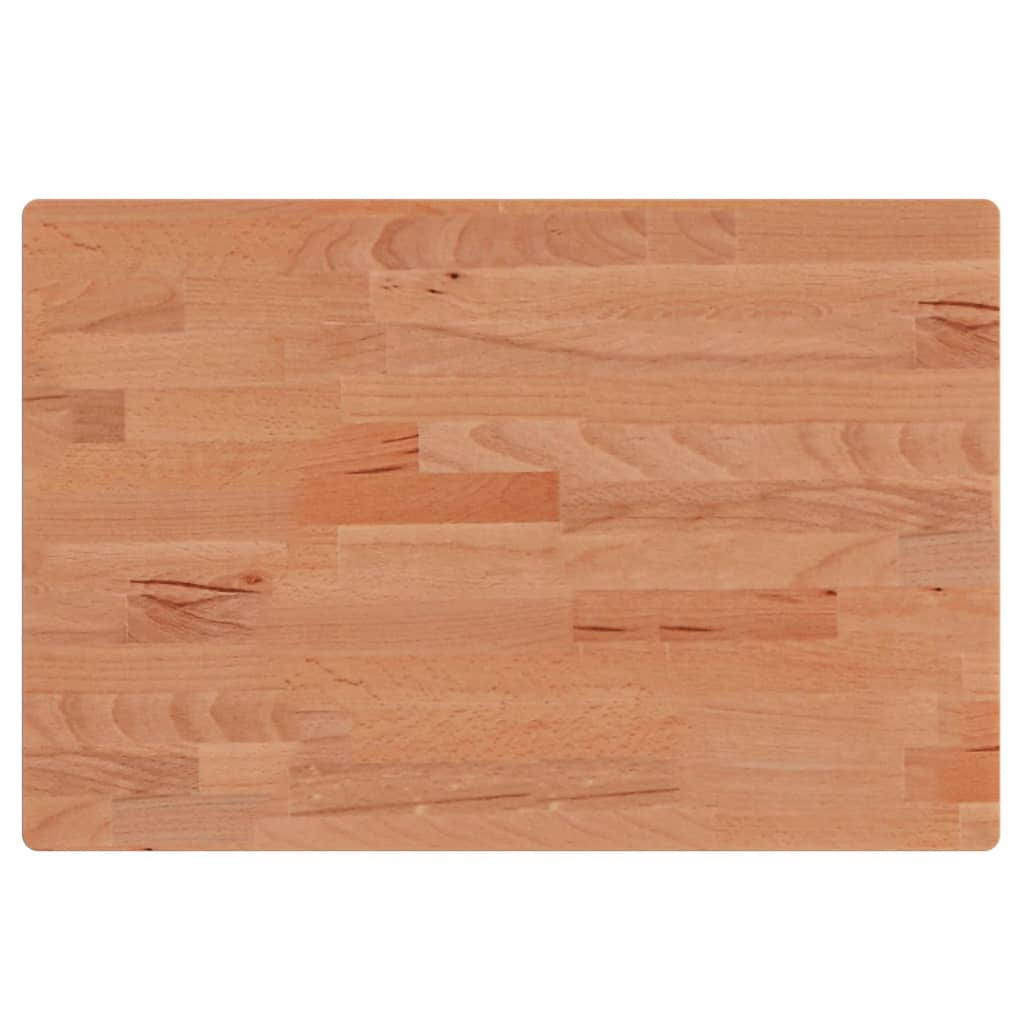 Tafelblad rechthoekig 60x40x1,5 cm massief beukenhout is nu te koop bij PeponiXL, paradijselijk wonen!