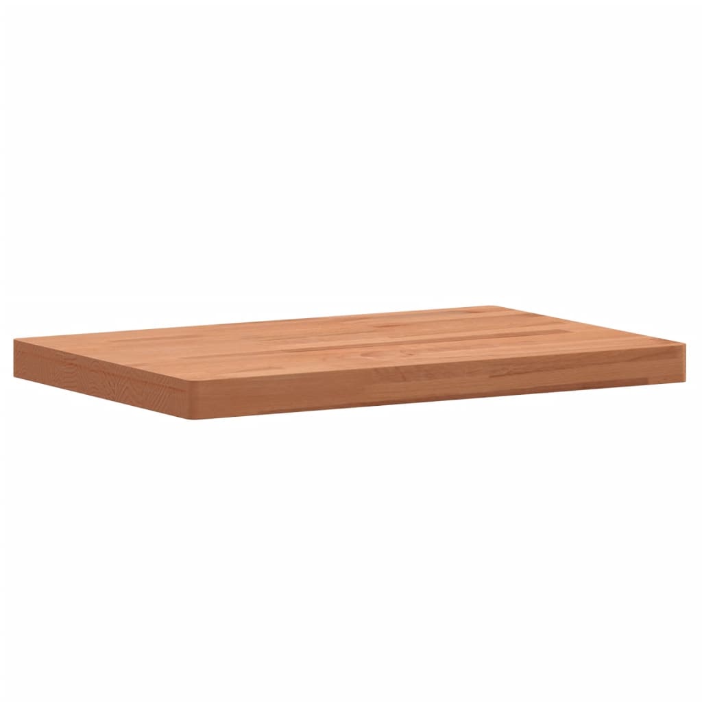 Tafelblad rechthoekig 80x40x4 cm massief beukenhout is nu te koop bij PeponiXL, paradijselijk wonen!