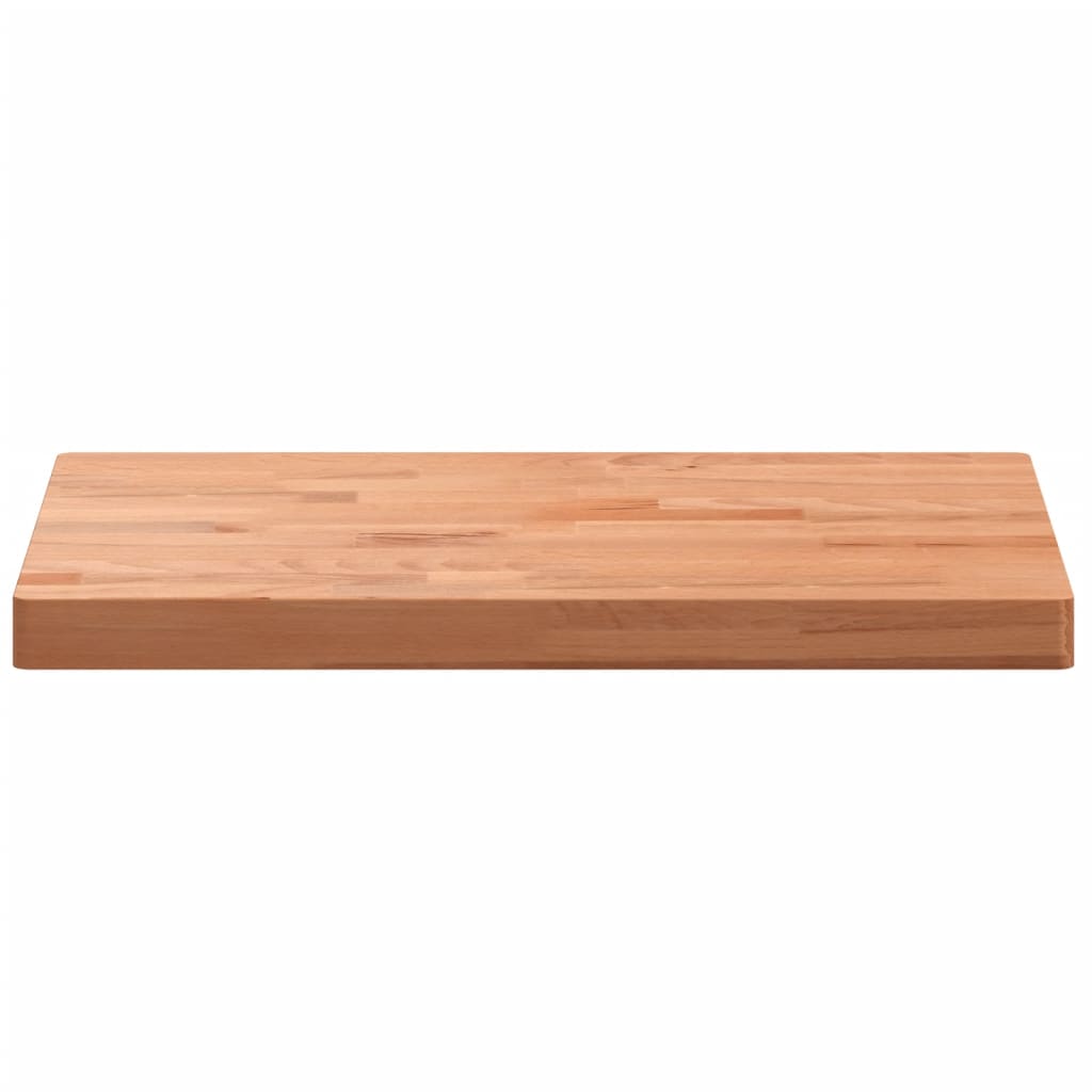 Tafelblad rechthoekig 80x40x4 cm massief beukenhout is nu te koop bij PeponiXL, paradijselijk wonen!