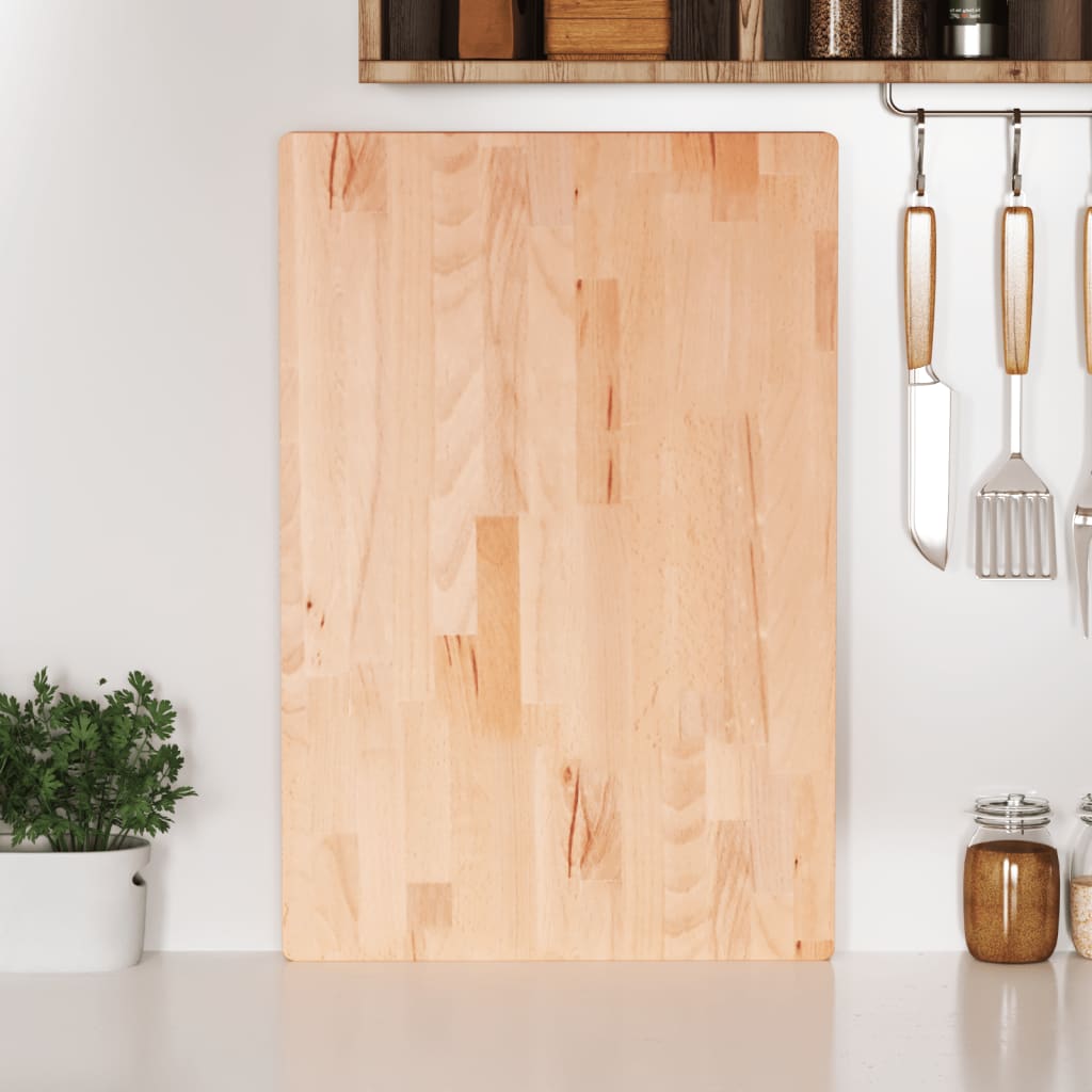 Snijplank 60x40x4 cm massief beukenhout is nu te koop bij PeponiXL, paradijselijk wonen!