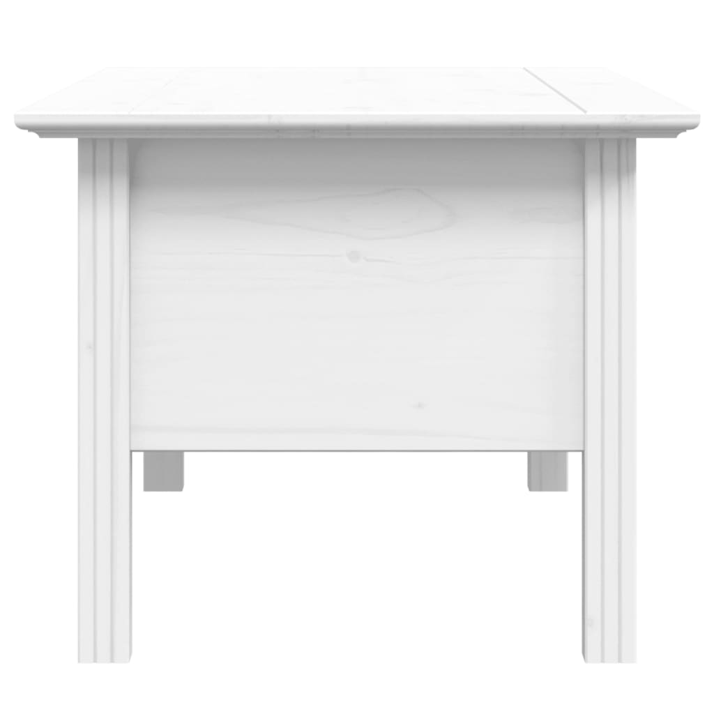 Salontafel BODO 100x55x46 cm massief grenenhout wit is nu te koop bij PeponiXL, paradijselijk wonen!