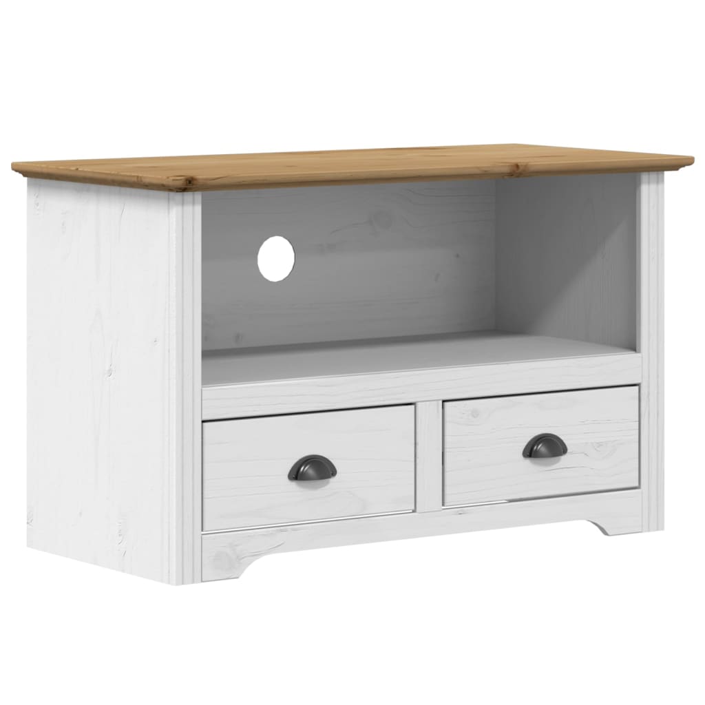 Tv-meubel met 2 lades BODO 91,5x44,5x56 cm grenenhout bruin is nu te koop bij PeponiXL, paradijselijk wonen!