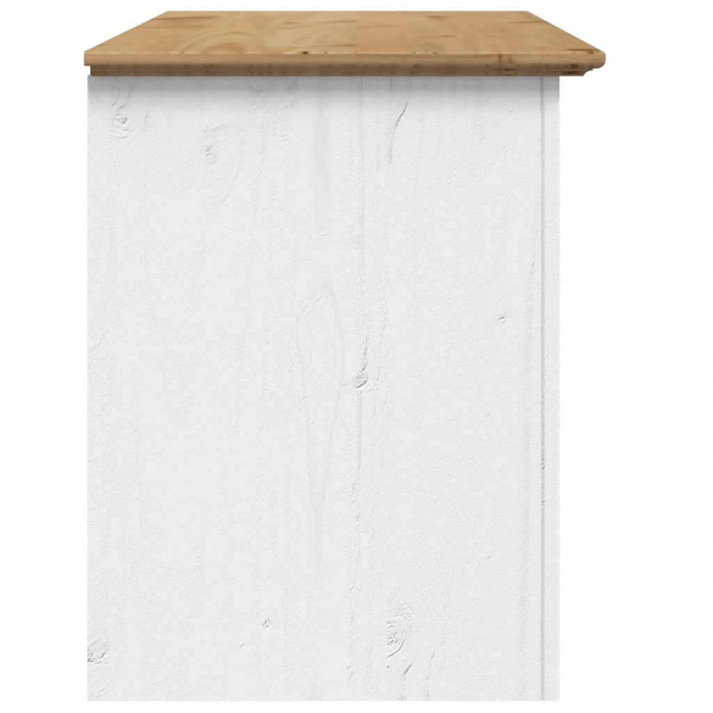 Tv-meubel met 2 lades BODO 91,5x44,5x56 cm grenenhout bruin is nu te koop bij PeponiXL, paradijselijk wonen!