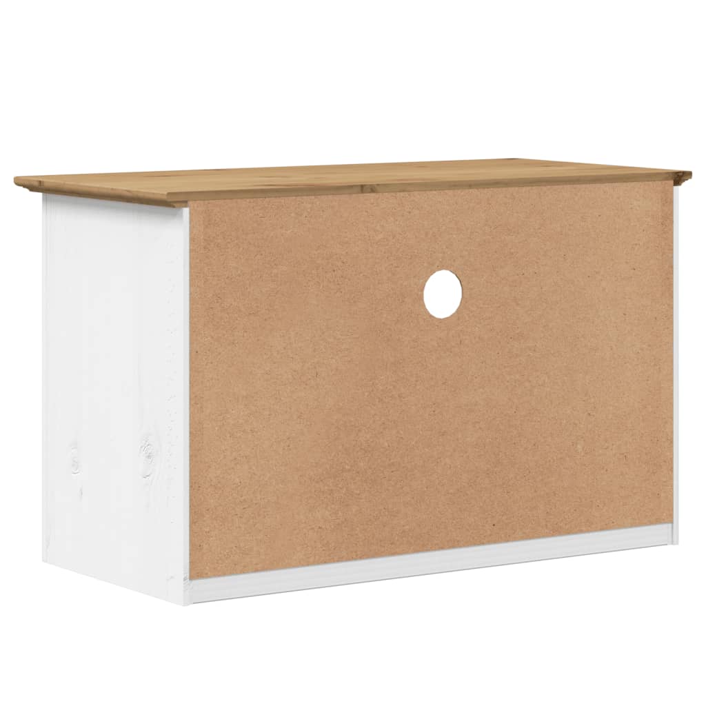 Tv-meubel met 2 lades BODO 91,5x44,5x56 cm grenenhout bruin is nu te koop bij PeponiXL, paradijselijk wonen!