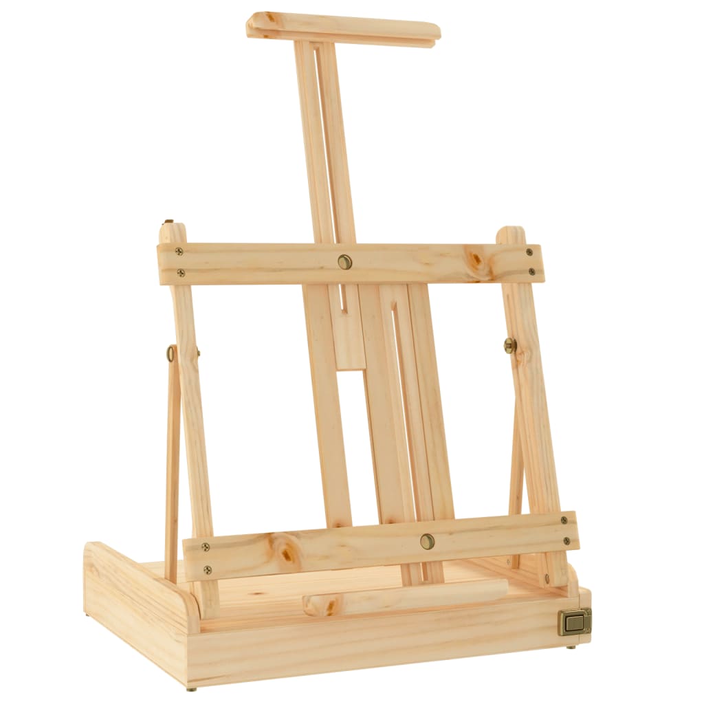Tafelezel met lade 41,5x37x12 cm massief grenenhout is nu te koop bij PeponiXL, paradijselijk wonen!