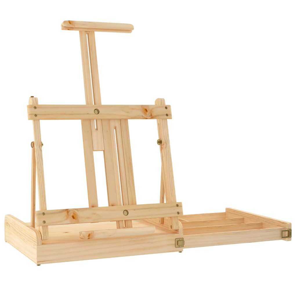 Tafelezel met lade 41,5x37x12 cm massief grenenhout is nu te koop bij PeponiXL, paradijselijk wonen!