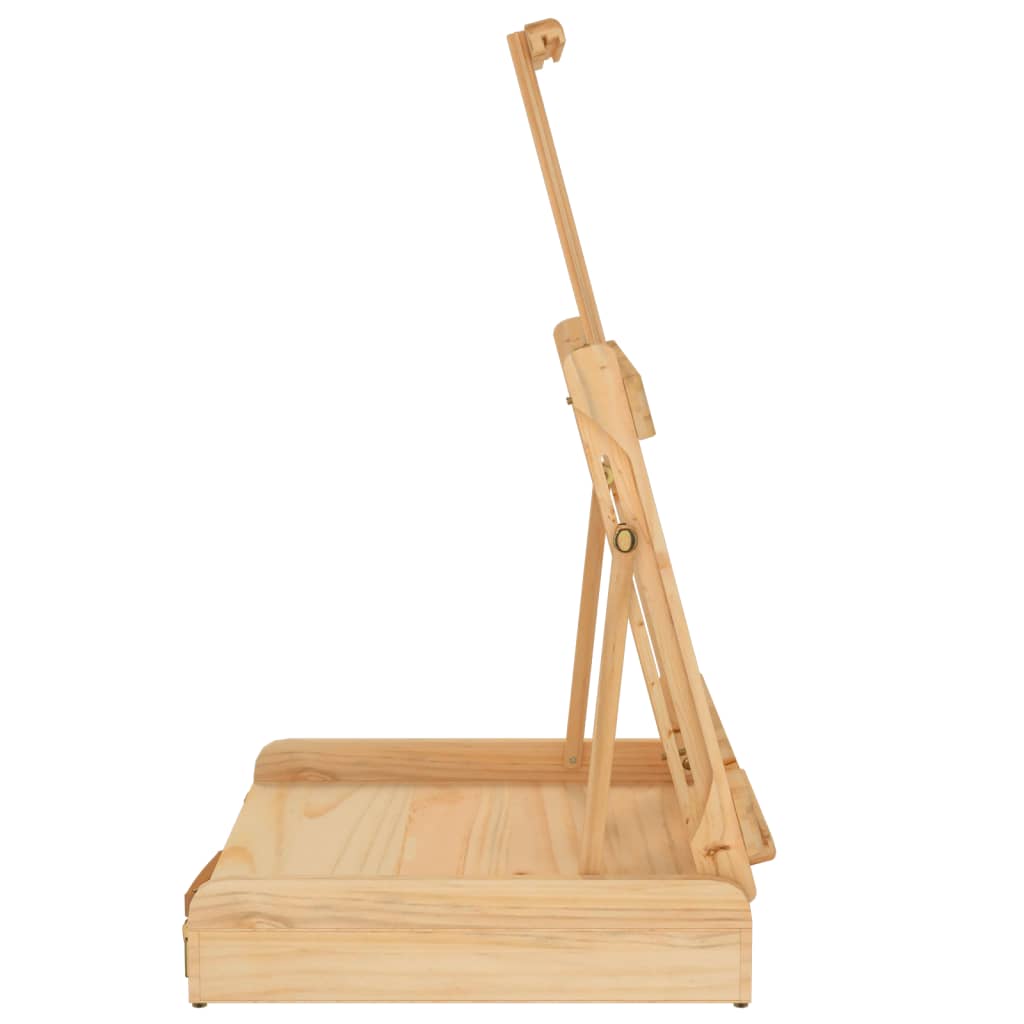 Tafelezel met lade 41,5x37x12 cm massief grenenhout is nu te koop bij PeponiXL, paradijselijk wonen!