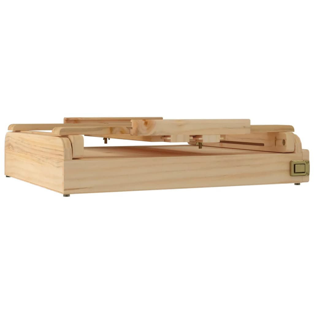 Tafelezel met lade 41,5x37x12 cm massief grenenhout is nu te koop bij PeponiXL, paradijselijk wonen!
