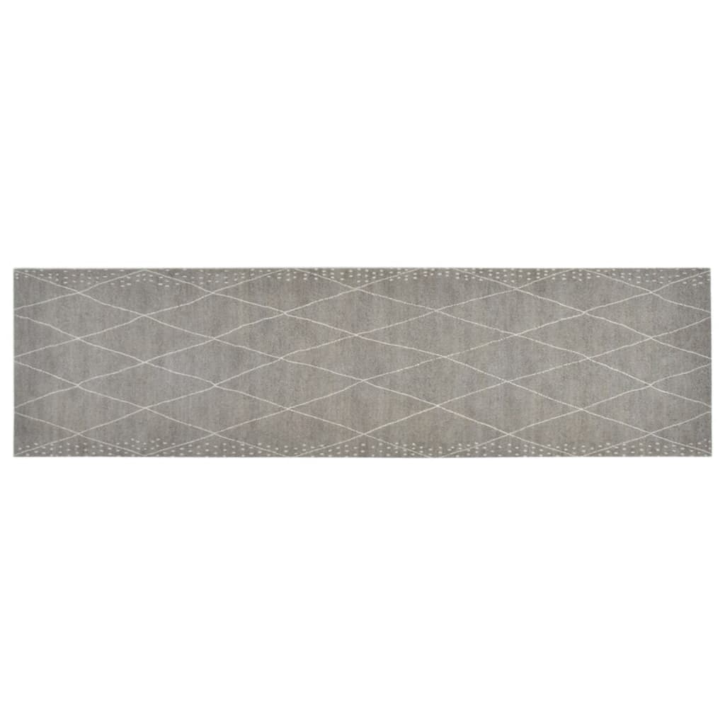 Keukenmat wasbaar geruit 45x150 cm fluweel is nu te koop bij PeponiXL, paradijselijk wonen!