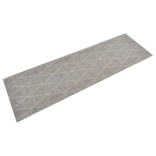 Keukenmat wasbaar geruit 60x180 cm fluweel is nu te koop bij PeponiXL, paradijselijk wonen!