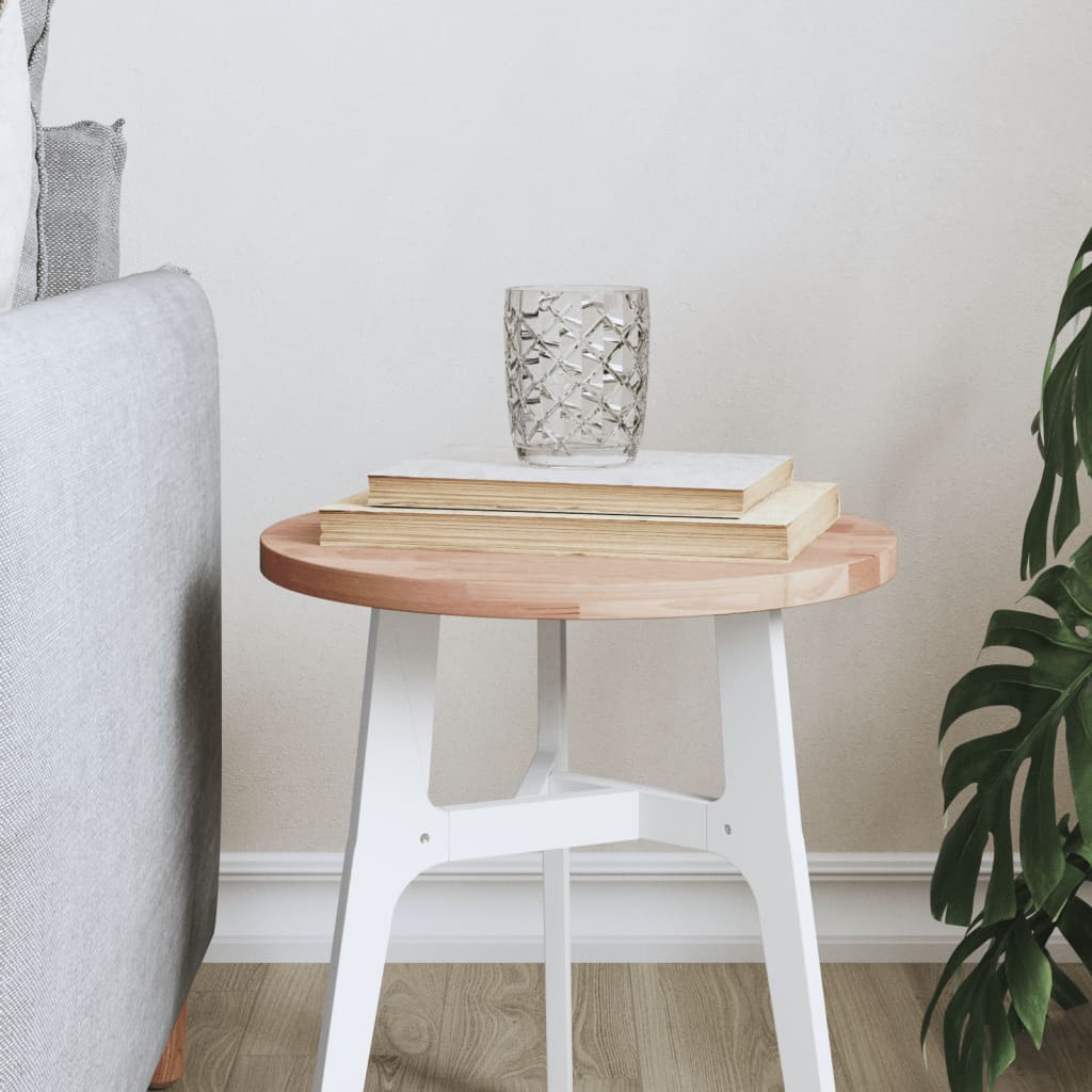 Tafelblad rond Ø30x1,5 cm massief beukenhout is nu te koop bij PeponiXL, paradijselijk wonen!