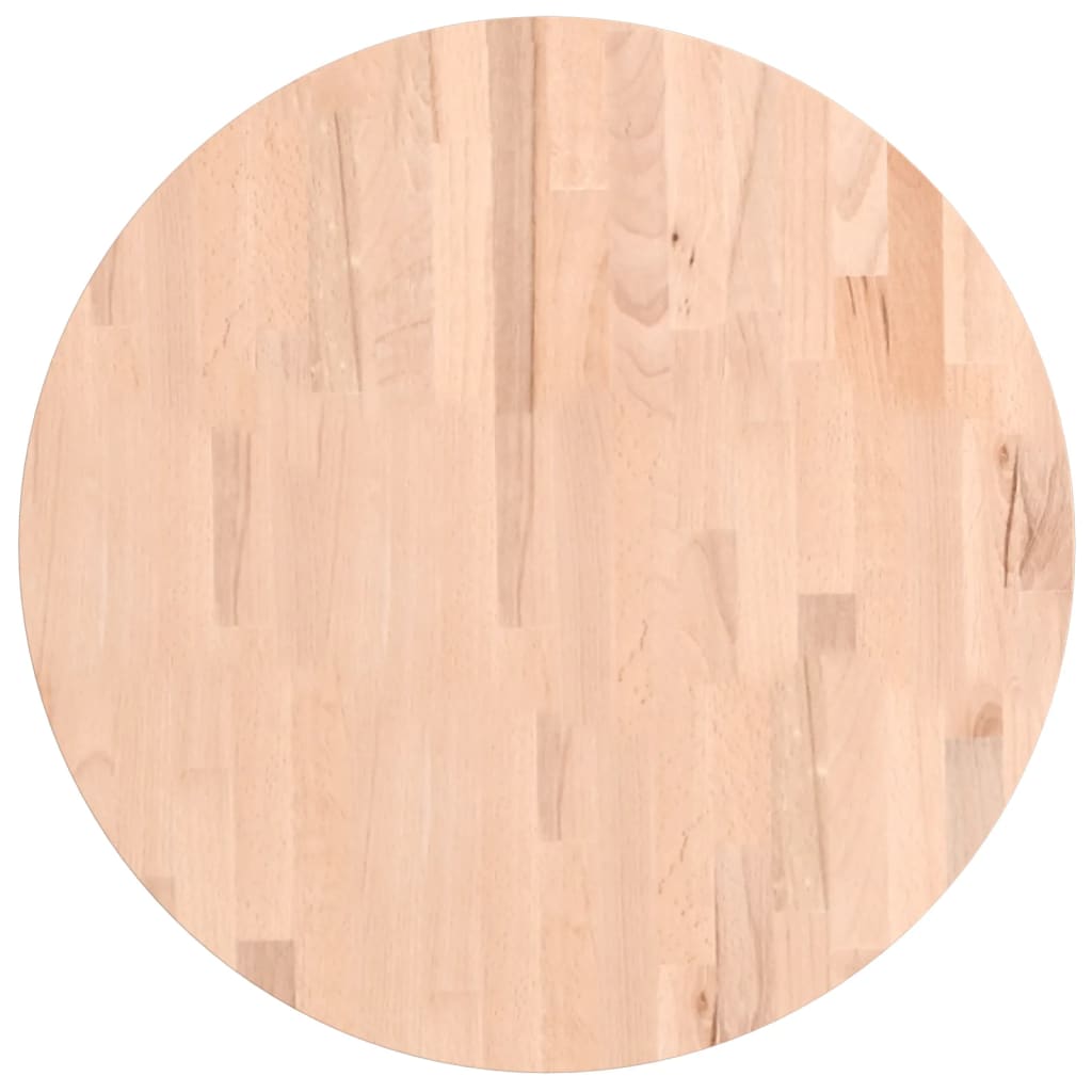 Tafelblad rond Ø60x1,5 cm massief beukenhout is nu te koop bij PeponiXL, paradijselijk wonen!