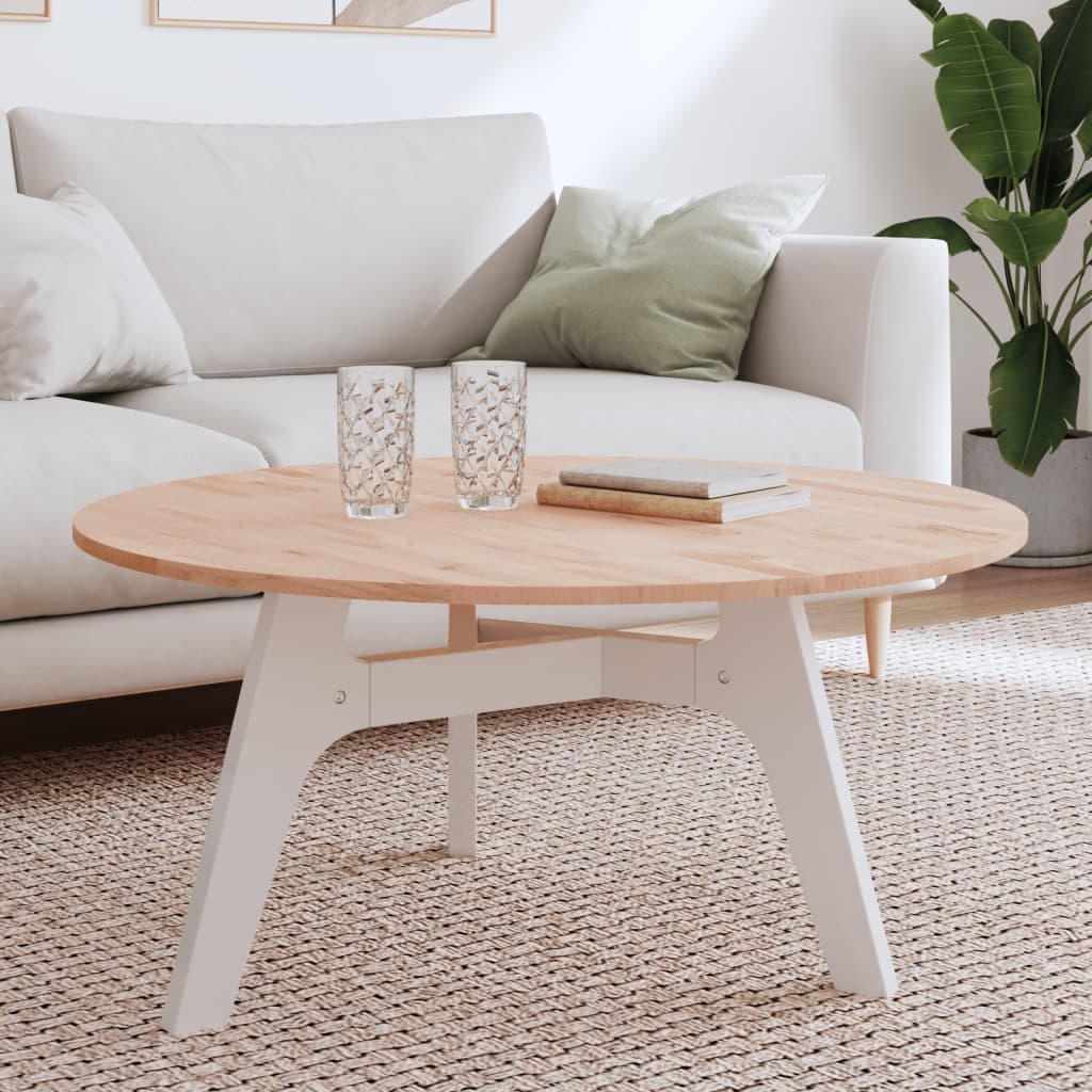 Tafelblad rond Ø90x1,5 cm massief beukenhout is nu te koop bij PeponiXL, paradijselijk wonen!