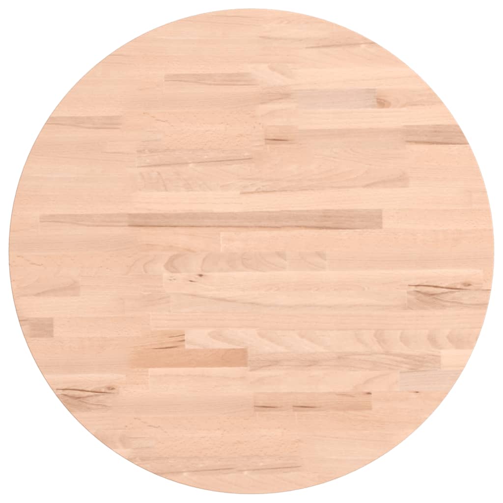 Tafelblad rond Ø50x2,5 cm massief beukenhout is nu te koop bij PeponiXL, paradijselijk wonen!