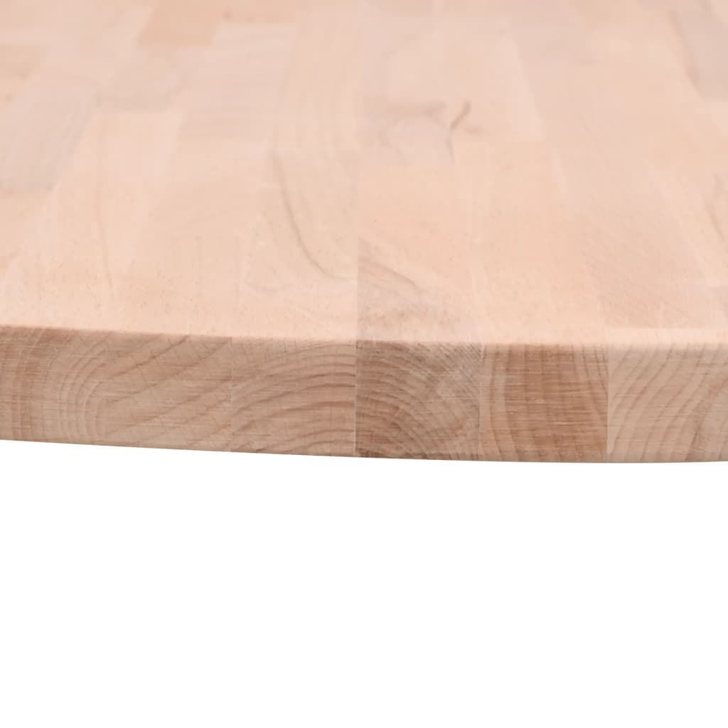 Tafelblad rond Ø50x2,5 cm massief beukenhout is nu te koop bij PeponiXL, paradijselijk wonen!