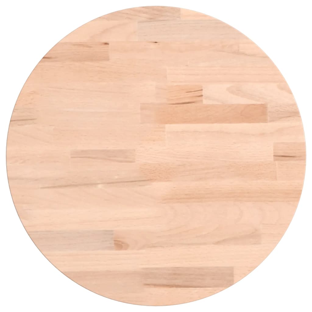 Tafelblad rond Ø30x4 cm massief beukenhout is nu te koop bij PeponiXL, paradijselijk wonen!