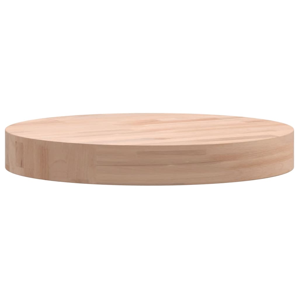 Tafelblad rond Ø30x4 cm massief beukenhout is nu te koop bij PeponiXL, paradijselijk wonen!