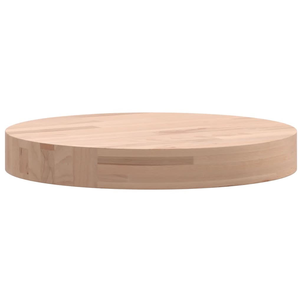 Tafelblad rond Ø30x4 cm massief beukenhout is nu te koop bij PeponiXL, paradijselijk wonen!
