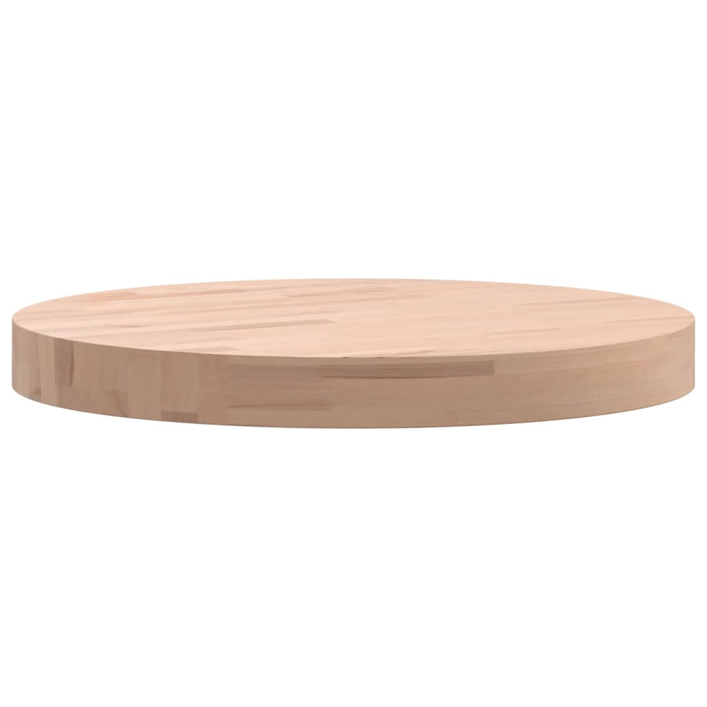 Tafelblad rond Ø40x4 cm massief beukenhout is nu te koop bij PeponiXL, paradijselijk wonen!