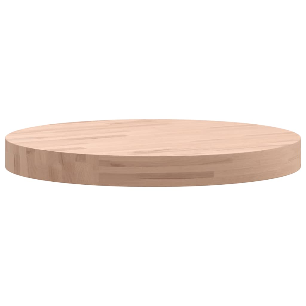 Tafelblad rond Ø40x4 cm massief beukenhout is nu te koop bij PeponiXL, paradijselijk wonen!